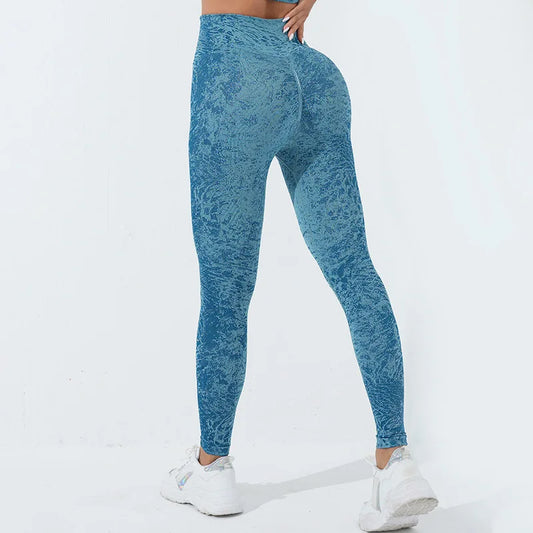 Calça Legging Feminina de Cintura Alta com Estampa de Leopardo